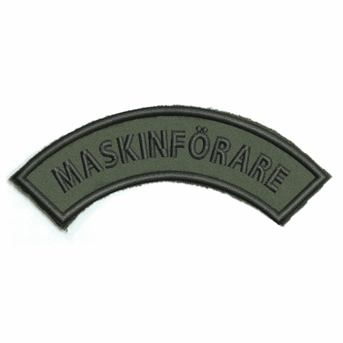 Maskinförare båge kardborre 980485