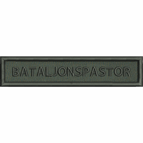 Bataljonspastor rak värmeklister 980159