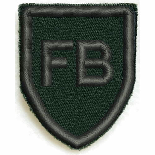 Gruppmärke sköld FB värmeklister 980194