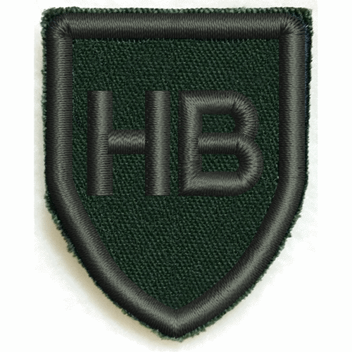 Gruppmärke sköld HB kardborre 980188