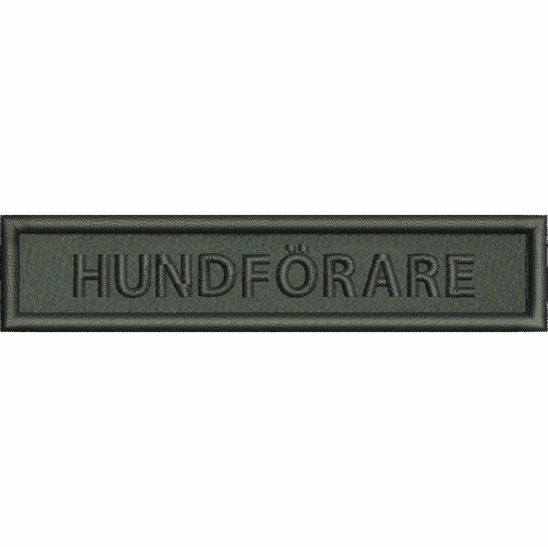 Hundförare rak kardborre 980218