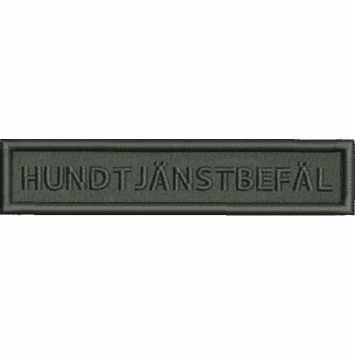 Hundtjänstbefäl rak värmeklister 980507