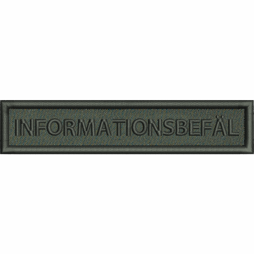 Informationsbefäl rak värmeklister 980509