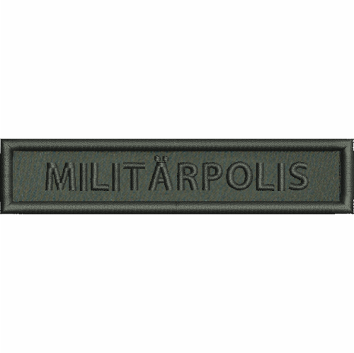 Militärpolis rak kardborre 980393