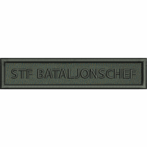 Stf Bataljonschef rak kardborre 980297