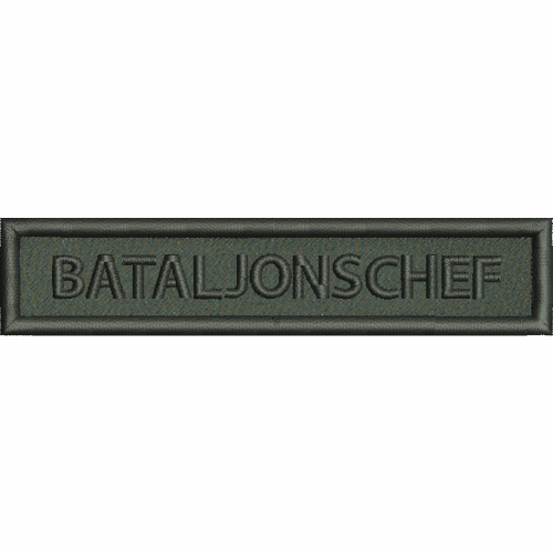 Bataljonschef rak kardborre 980261