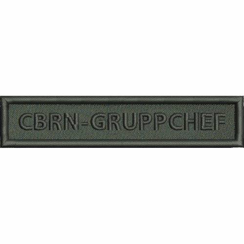 CBRN-gruppchef rak värmeklister 980177