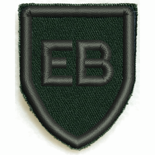Gruppmärke sköld EB kardborre 980179