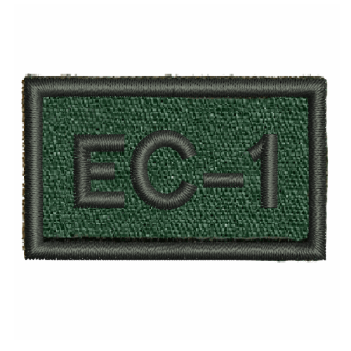 Gruppmärke EC-1 kardborre 980532