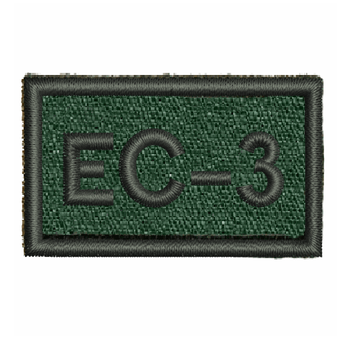 Gruppmärke EC-3 värmeklister 980558