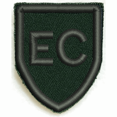 Gruppmärke sköld EC kardborre 980180