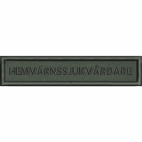 Hemvärnssjukvårdare rak kardborre 980416